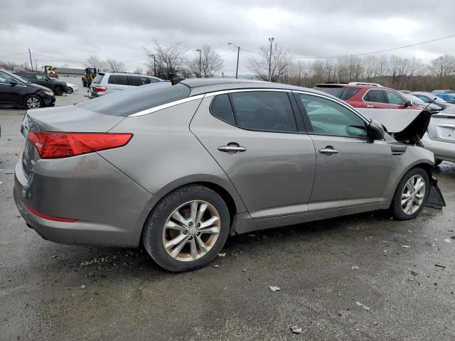 5XXGN4A70DG147734 - 2013 KIA OPTIMA EX GRAY photo 3