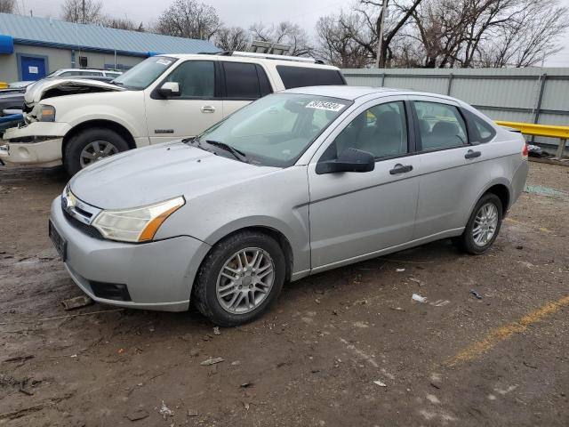 1FAHP35N29W166721 - 2009 FORD FOCUS SE SILVER photo 1