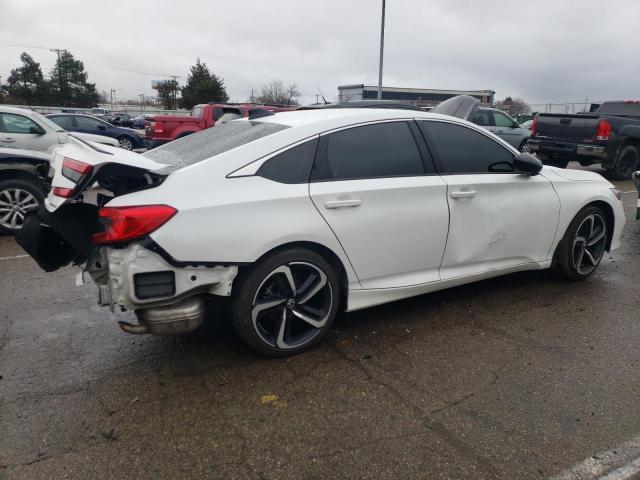 1HGCV1F38NA115342 - 2022 HONDA ACCORD SPORT WHITE photo 3