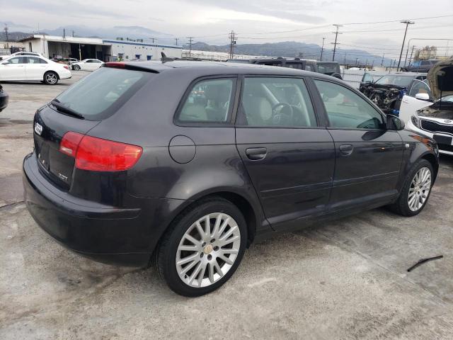 WAUNF78P57A016971 - 2007 AUDI A3 2.0 PREMIUM GRAY photo 3