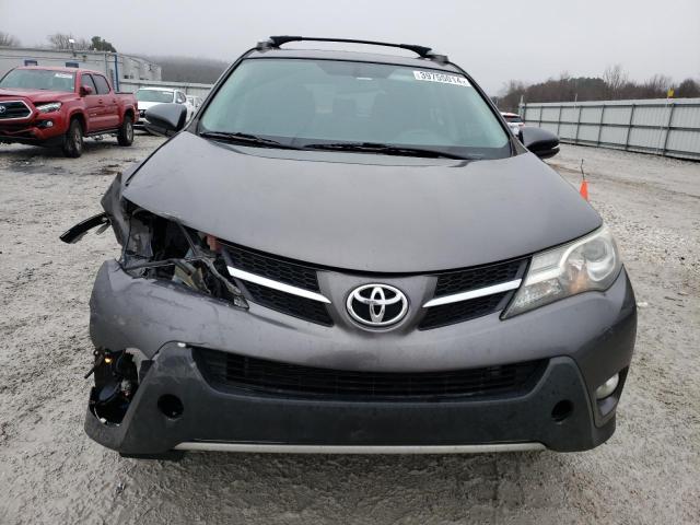 JTMWFREV4D5011593 - 2013 TOYOTA RAV4 XLE GRAY photo 5