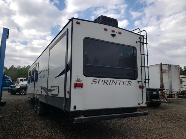 4YDT33323M1531080 - 2021 KEYSTONE SPRINTER WHITE photo 3