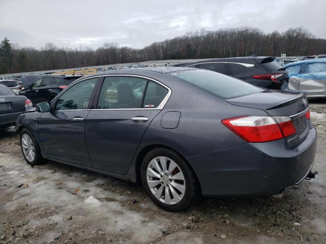 1HGCR2E70DA164922 - 2013 HONDA ACCORD EX GRAY photo 2