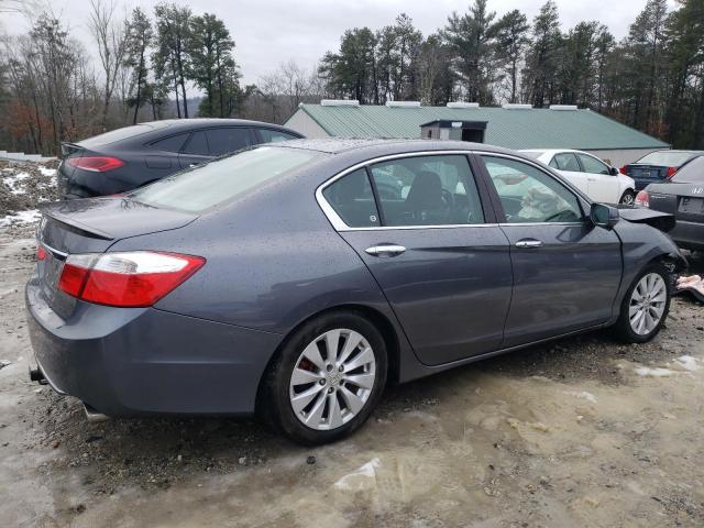 1HGCR2E70DA164922 - 2013 HONDA ACCORD EX GRAY photo 3