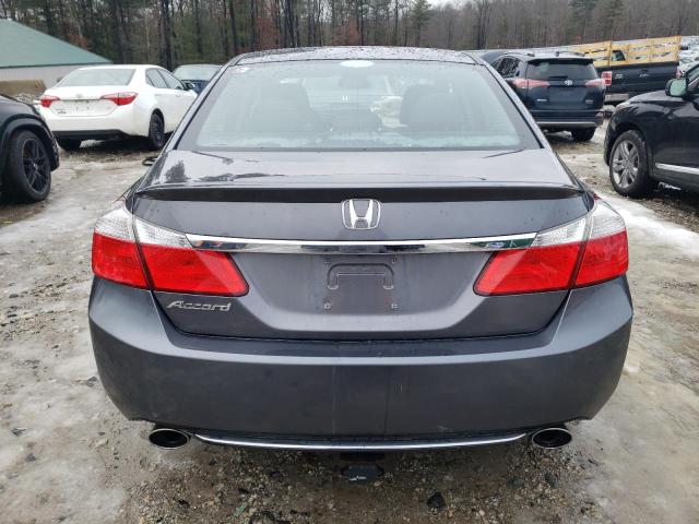 1HGCR2E70DA164922 - 2013 HONDA ACCORD EX GRAY photo 6