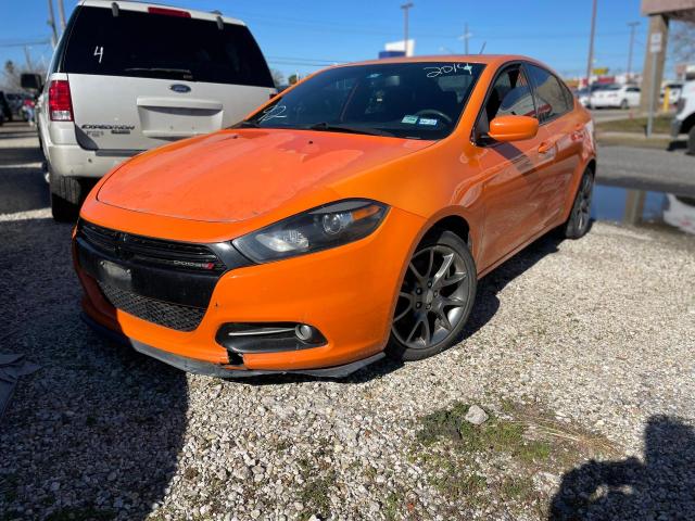 1C3CDFBB0ED701600 - 2014 DODGE DART SXT ORANGE photo 2