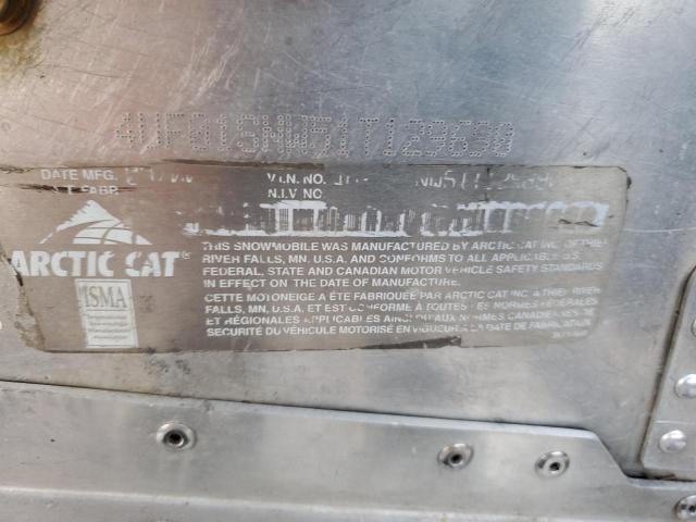 4UF01SNW51T129690 - 2001 ARCTIC CAT ARTIC CAT Черный фото 10