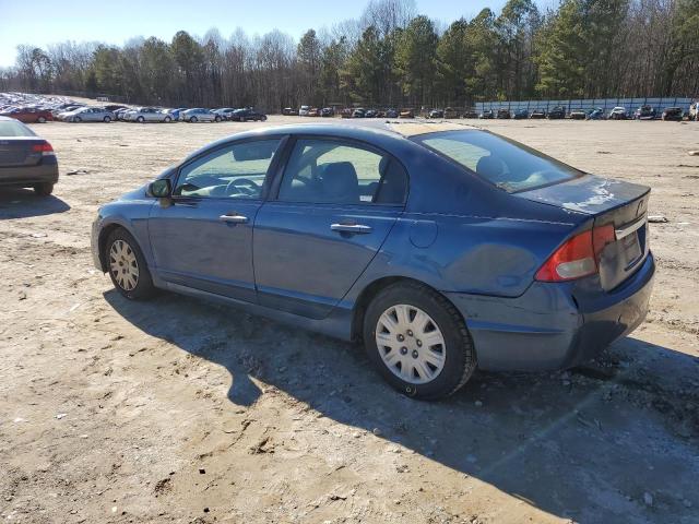 2HGFA16399H346783 - 2009 HONDA CIVIC VP BLUE photo 2