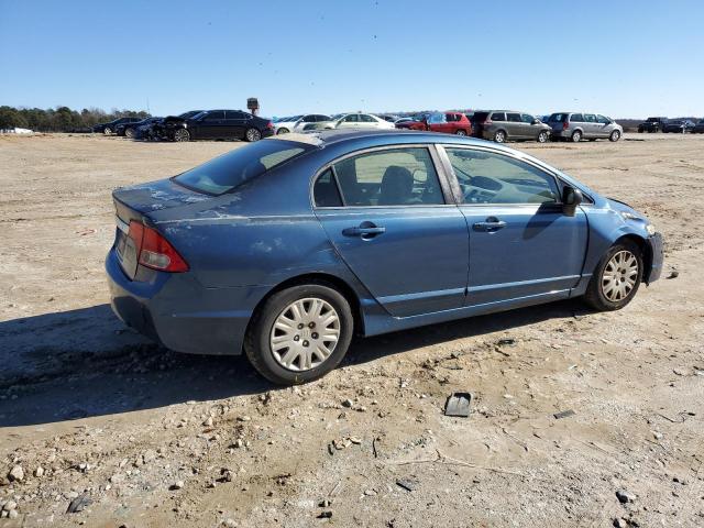 2HGFA16399H346783 - 2009 HONDA CIVIC VP BLUE photo 3