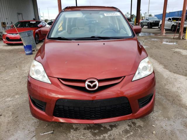 JM1CR293580300205 - 2008 MAZDA 5 RED photo 5