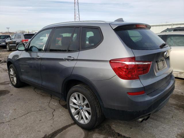 5UXWX9C34H0T16690 - 2017 BMW X3 XDRIVE28I SILVER photo 2