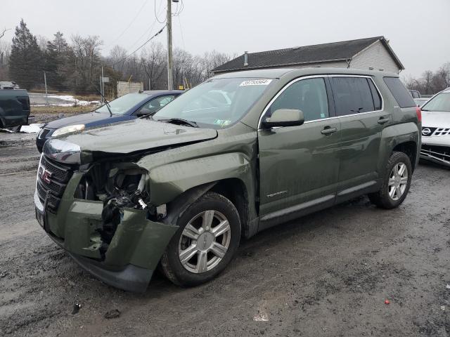 2GKFLVEK4F6130151 - 2015 GMC TERRAIN SLE GREEN photo 1