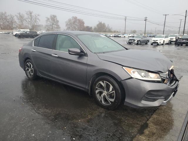 1HGCR2F35HA111456 - 2017 HONDA ACCORD LX GRAY photo 4