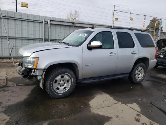 1GNSKBE06DR202017 - 2013 CHEVROLET TAHOE K1500 LT SILVER photo 1