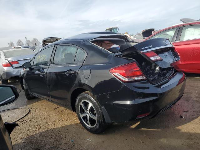 2HGFB2F72FH511736 - 2015 HONDA CIVIC SE BLACK photo 2