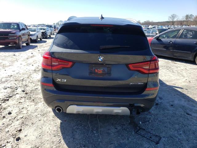 5UXTR9C51JLD90123 - 2018 BMW X3 XDRIVE30I GRAY photo 6