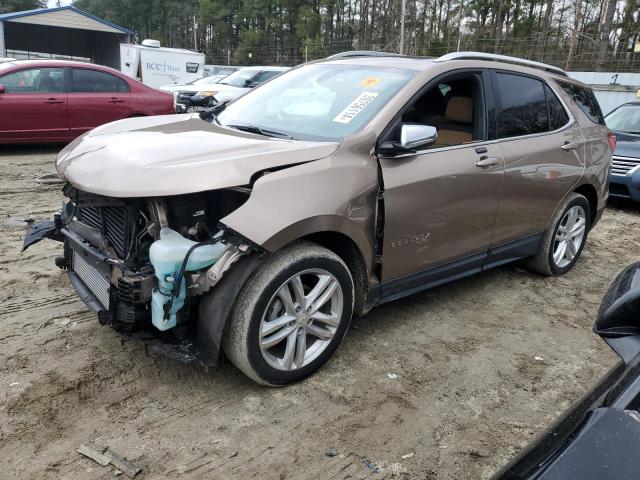 2GNAXVEV8J6228541 - 2018 CHEVROLET EQUINOX PREMIER TAN photo 1