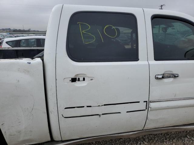 3GCRCSE01AG212079 - 2010 CHEVROLET SILVERADO C1500 LT WHITE photo 10