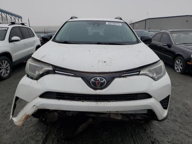 2T3ZFREV9HW346652 - 2017 TOYOTA RAV4 LE WHITE photo 5