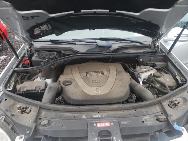 4JGBB8GB3BA675102 - 2011 MERCEDES-BENZ ML 350 4MATIC SILVER photo 12