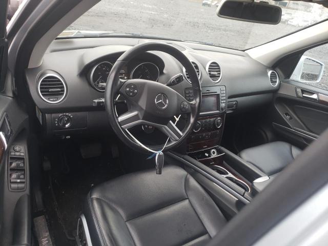 4JGBB8GB3BA675102 - 2011 MERCEDES-BENZ ML 350 4MATIC SILVER photo 8