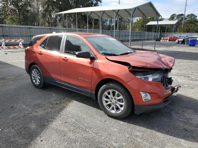 2GNAXHEV9L6258684 - 2020 CHEVROLET EQUINOX LS ORANGE photo 4