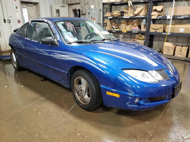 3G2JB12F64S163387 - 2004 PONTIAC SUNFIRE BLUE photo 4