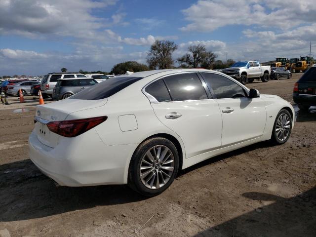 JN1EV7AP7JM356325 - 2018 INFINITI Q50 LUXE WHITE photo 3