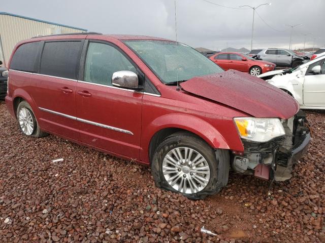 2C4RC1CG7FR608920 - 2015 CHRYSLER TOWN & COU TOURING L RED photo 4