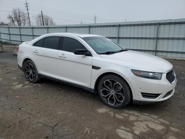 1FAHP2KT2GG150300 - 2016 FORD TAURUS SHO WHITE photo 4