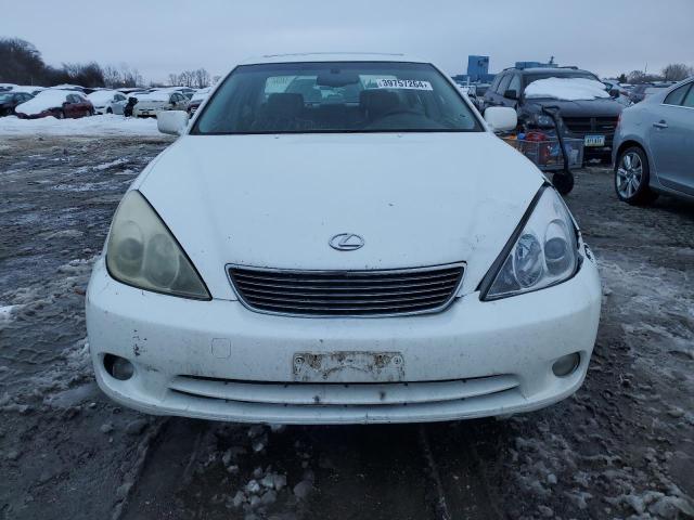 JTHBA30G955090567 - 2005 LEXUS ES 330 WHITE photo 5