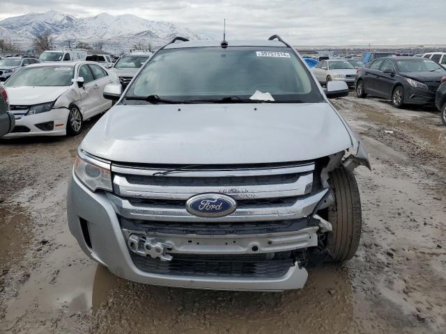 2FMDK4JC4EBA91528 - 2014 FORD EDGE SEL GRAY photo 5