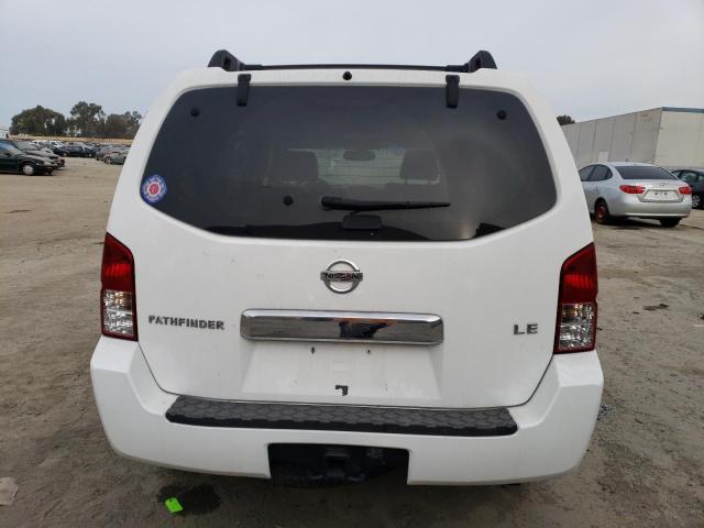 5N1AR18WX5C704927 - 2005 NISSAN PATHFINDER LE WHITE photo 6