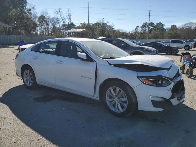 1G1ZD5ST0LF035423 - 2020 CHEVROLET MALIBU LT WHITE photo 4