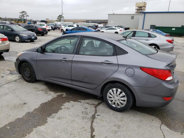 KMHCT4AE3HU173596 - 2017 HYUNDAI ACCENT SE GRAY photo 2