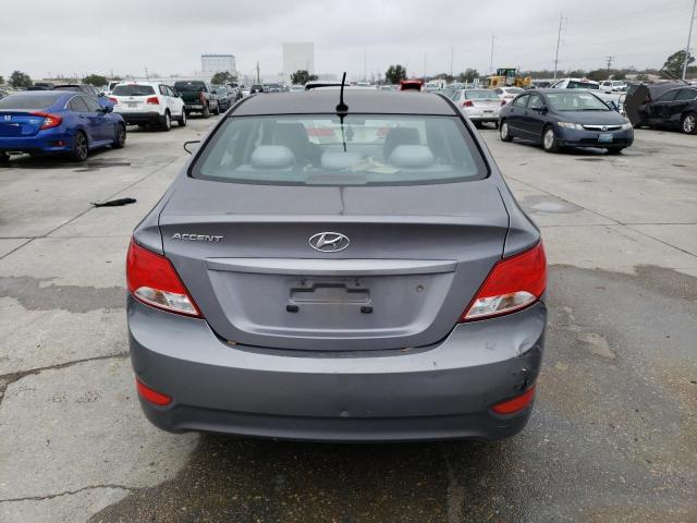 KMHCT4AE3HU173596 - 2017 HYUNDAI ACCENT SE GRAY photo 6