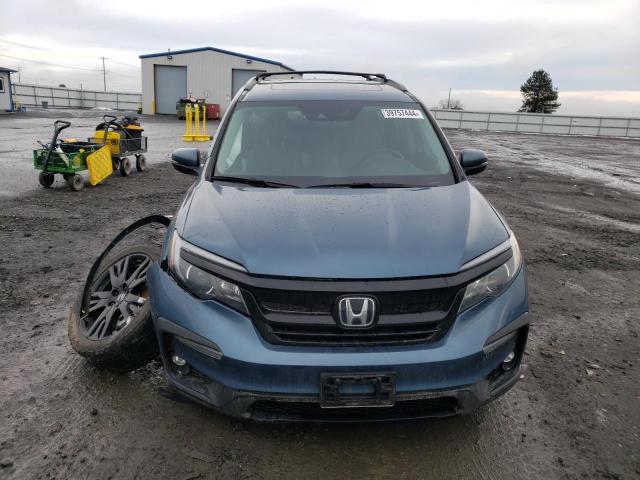 5FNYF6H20MB026342 - 2021 HONDA PILOT SE BLUE photo 5