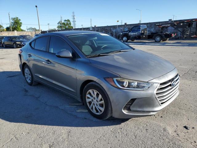 KMHD74LF0HU071039 - 2017 HYUNDAI ELANTRA SE SILVER photo 4