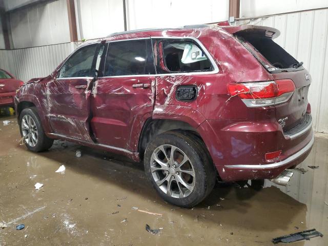 1C4RJFJT0MC671205 - 2021 JEEP GRAND CHER SUMMIT მუქწითელი ფოტო 2