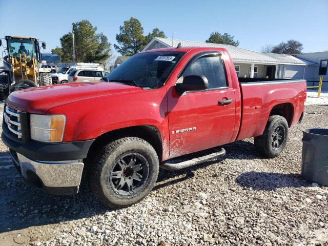 1GTEC14X68Z212404 - 2008 GMC SIERRA C1500 RED photo 1