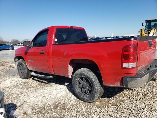 1GTEC14X68Z212404 - 2008 GMC SIERRA C1500 RED photo 2