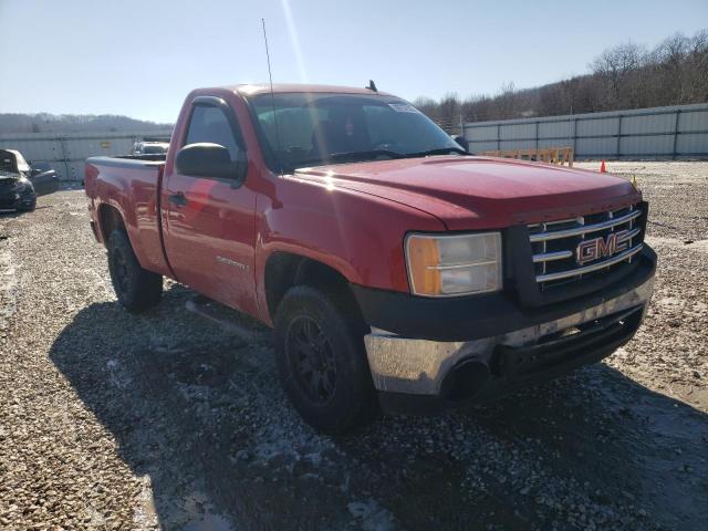 1GTEC14X68Z212404 - 2008 GMC SIERRA C1500 RED photo 4