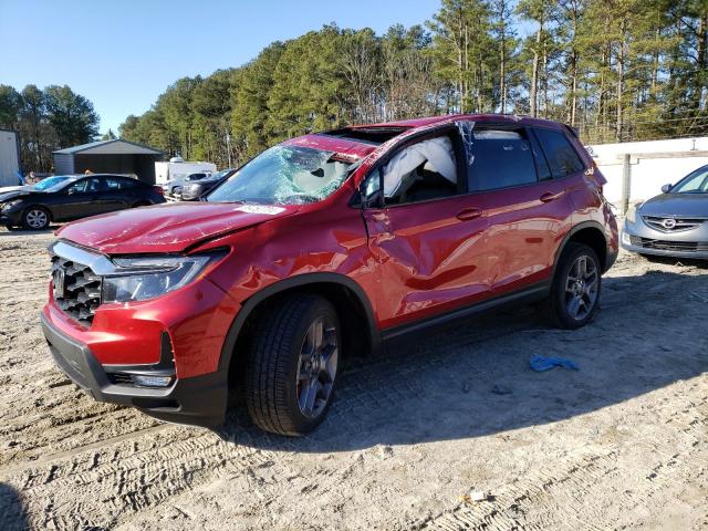 5FNYF8H56PB013881 - 2023 HONDA PASSPORT EXL Qırmızı foto 1