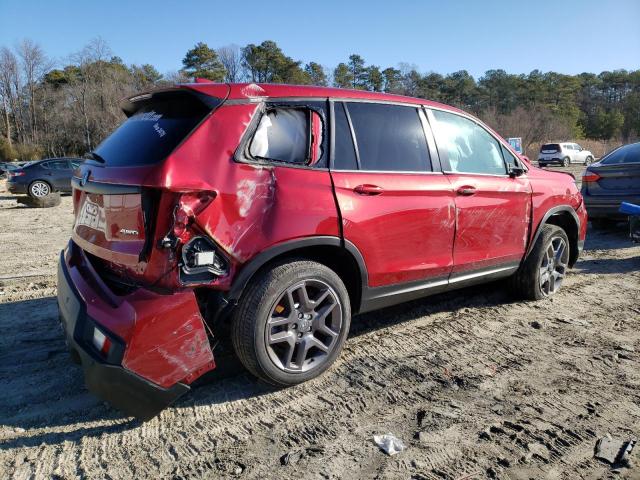 5FNYF8H56PB013881 - 2023 HONDA PASSPORT EXL Qırmızı foto 3