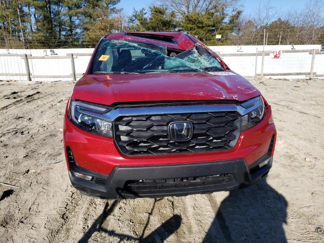 5FNYF8H56PB013881 - 2023 HONDA PASSPORT EXL Qırmızı foto 5