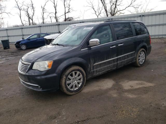 2A4RR8DG2BR734046 - 2011 CHRYSLER TOWN & COU TOURING L BLACK photo 1
