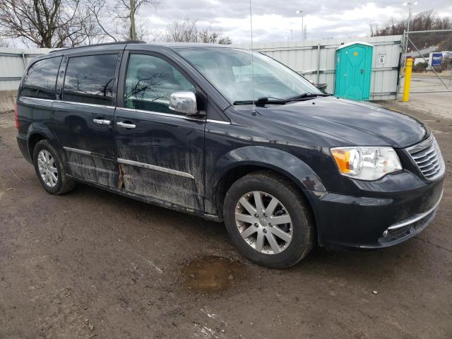 2A4RR8DG2BR734046 - 2011 CHRYSLER TOWN & COU TOURING L BLACK photo 4