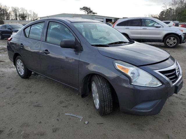 3N1CN7APXFL928089 - 2015 NISSAN VERSA S GRAY photo 3