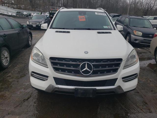 4JGDA0EB2FA535662 - 2015 MERCEDES-BENZ ML 250 BLUETEC WHITE photo 5