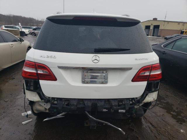 4JGDA0EB2FA535662 - 2015 MERCEDES-BENZ ML 250 BLUETEC WHITE photo 6